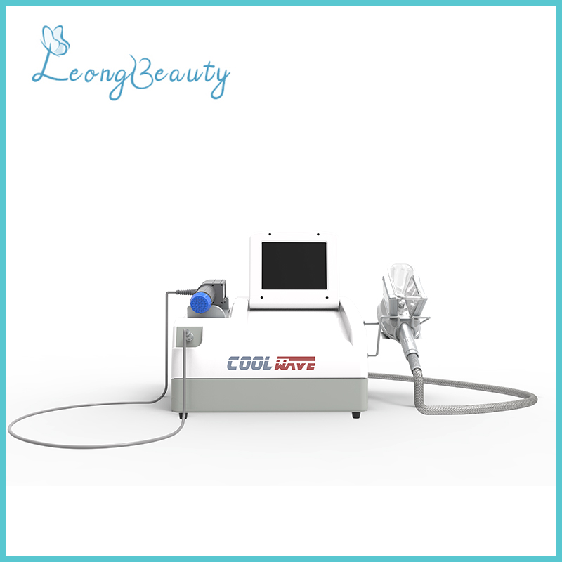 2-i-1 Cryolipolysis og Shockwave Coolwave Machine