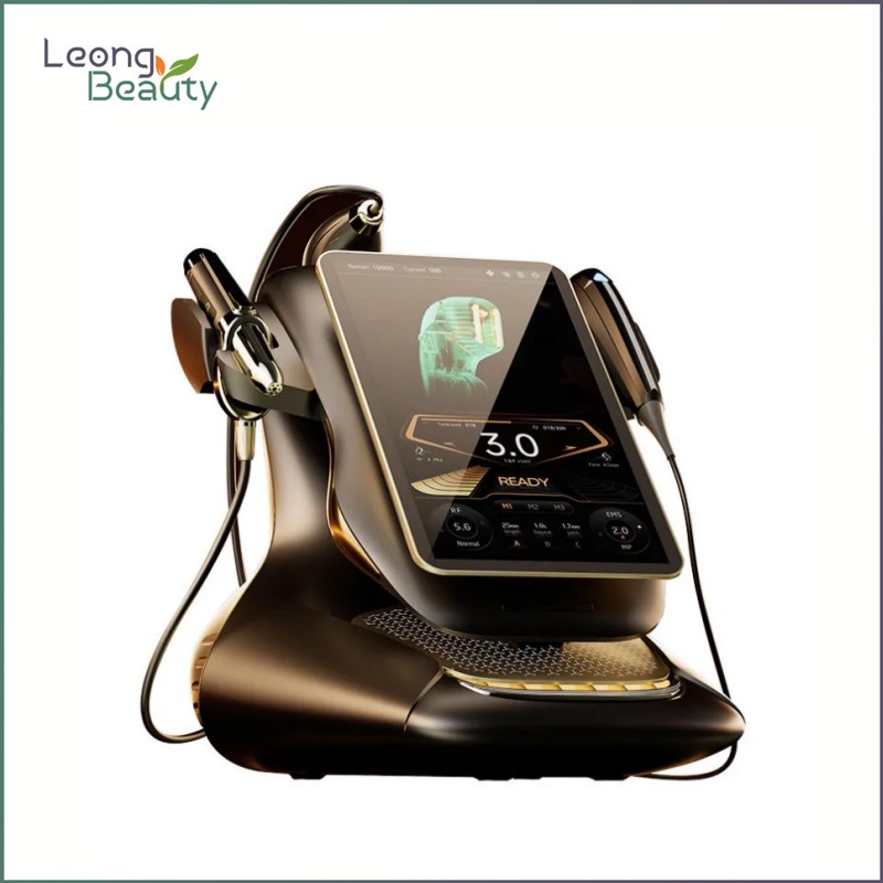 25D HIFU RF EMS 3in1 maskin
